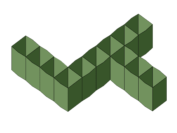 A drawing shows how to create a 90 degree corner of defensive barrier.